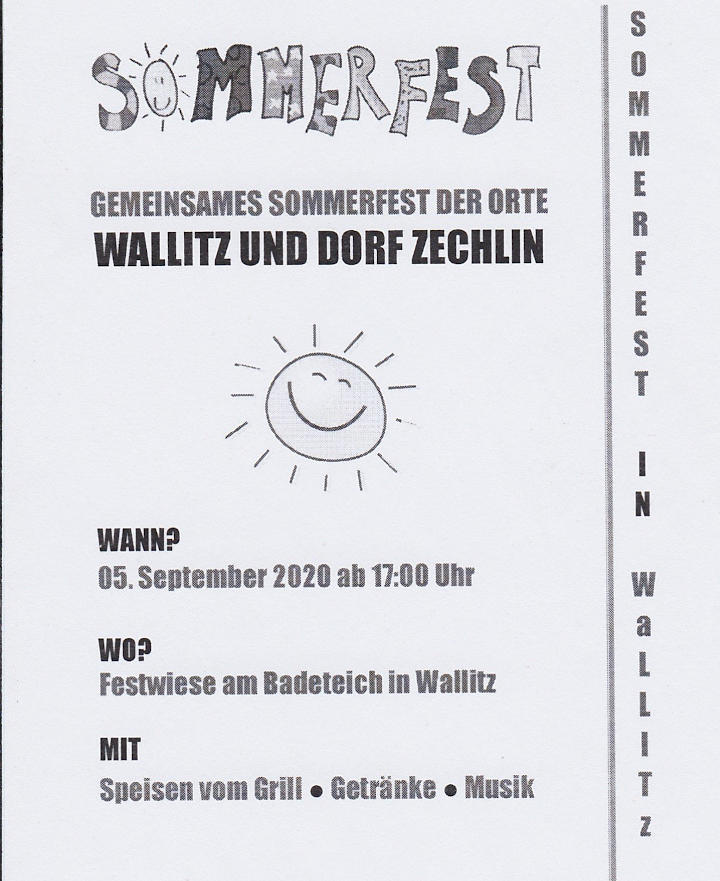 Sommerfest 2020